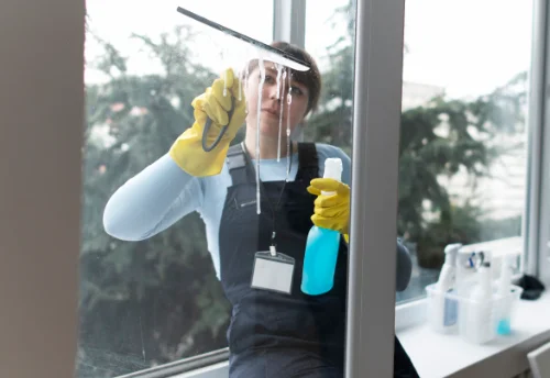 Nettoyage de vitres intérieures et extérieures à Gouloux